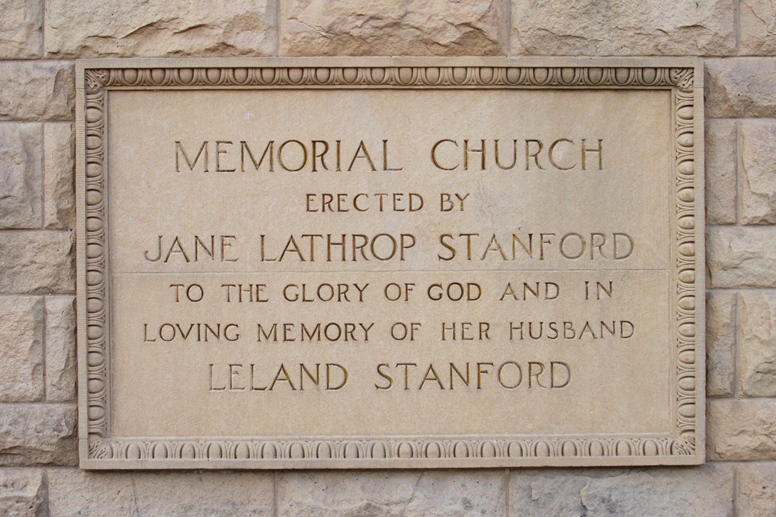 church plaque